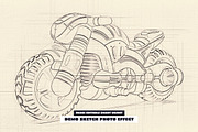 Demo Sketch Photo Effect, a Layer Style Add-On by dokudokunomi (Thumbnail 1 of 5)