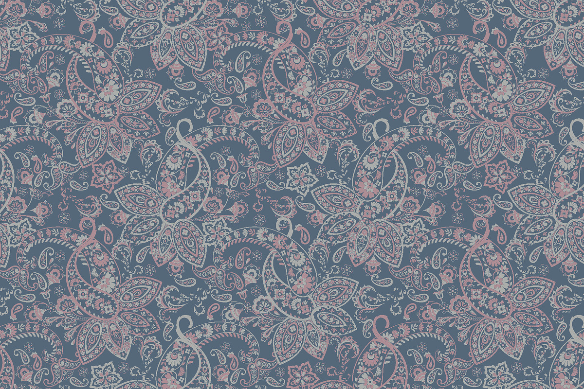 Paisley seamless pattern, a Pattern Graphic by antalogiya (Photo 2 of 5)