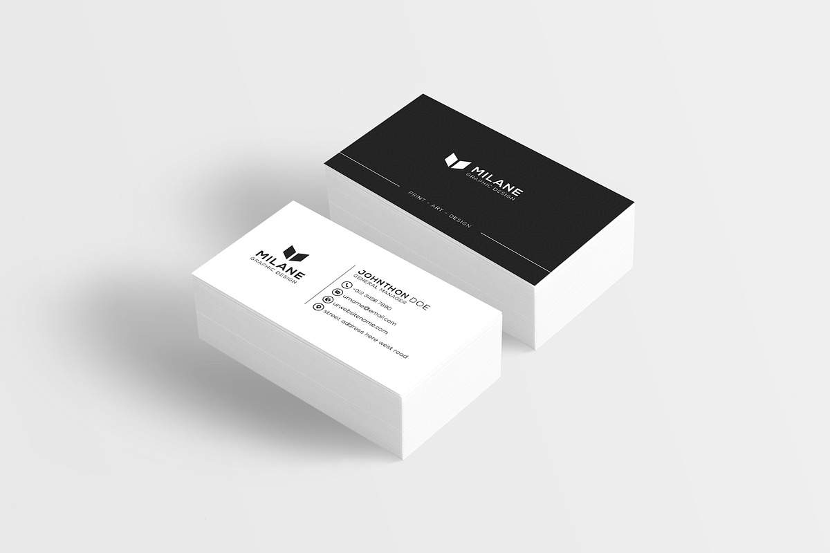 Individual Business Card, a Business Card Template by Creative_Arts (Photo 2 of 4)