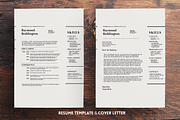 Blacklist Resume Template, a Resume Template by Fay Zodiac (Thumbnail 3 of 3)