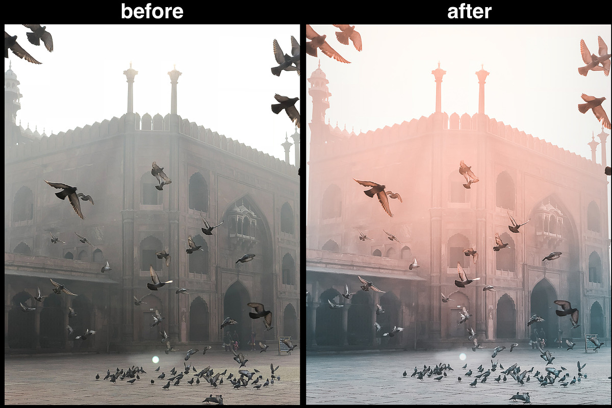 India Colours Lightroom Preset Pack, an Action Add-On by Lightroom Designs (Photo 3 of 6)