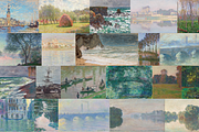 700+ Claude Monet Ultimate Bundle, an Object Graphic by Lilithcollageart (Thumbnail 29 of 30)
