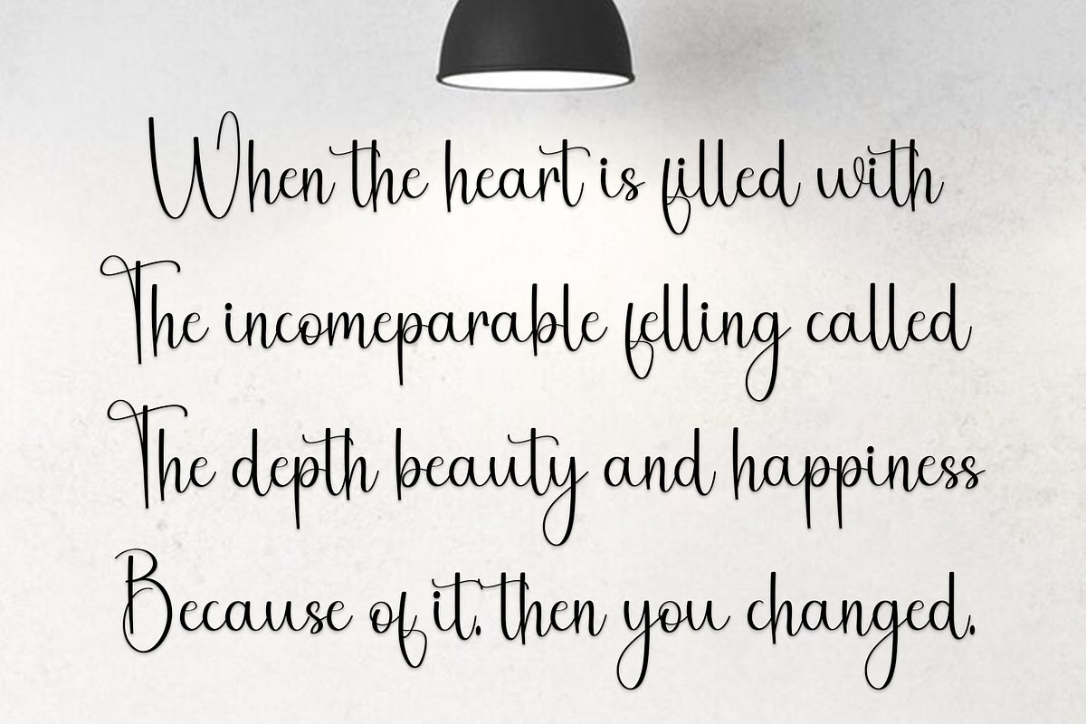 Humanity, a Handwritten Font by InermediaSTUDIO (Photo 3 of 7)