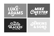 Point Panther (8 BOLD FONTS), a Sans Serif Font by Sarid Ezra (Thumbnail 7 of 10)