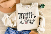 Tattoos Are Trashy PNG, funny png, an Illustration by SharpMarketplace (Thumbnail 4 of 9)