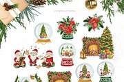 Christmas Tale. Watercolor set, an Illustration by JuliaBadeeva (Thumbnail 3 of 6)