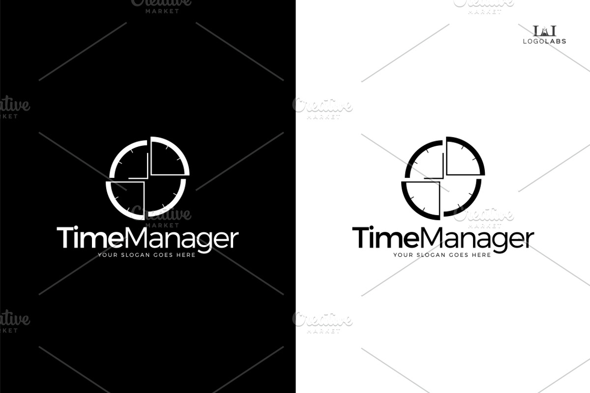 Time Manager Logo, a Branding & Logo Template by LogoLabs