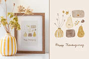 Cozy Autumn | Cliparts and Patterns, an Object Illustration by OkPen (Thumbnail 6 of 18)