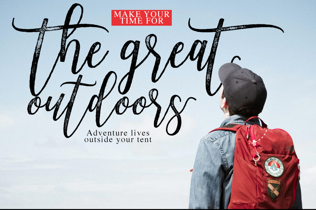 Adasmine Clean & Textured Script, a Script Font by Studio design (Photo 15 of 22)