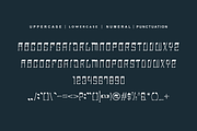 Borgneo Space - Futuristic Font, a Serif Font by QR Design Studio (Thumbnail 5 of 6)