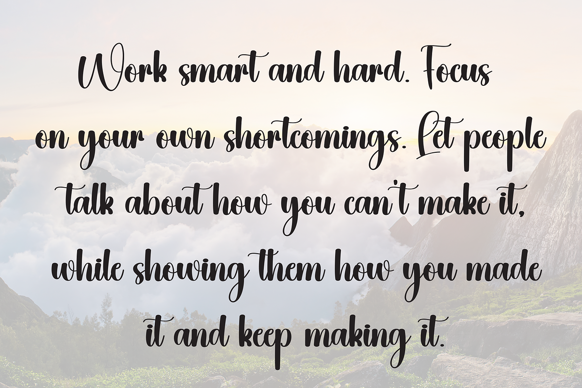 Rafting | Script Font, a Handwritten Font by Scratchones (Photo 6 of 9)