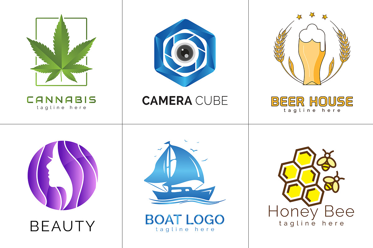 800+ Professional Logos Bundle, a Branding & Logo Template by Design Forest (Photo 20 of 48)