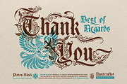 Piston Black Typeface, a Blackletter Font by alit design (Thumbnail 19 of 19)
