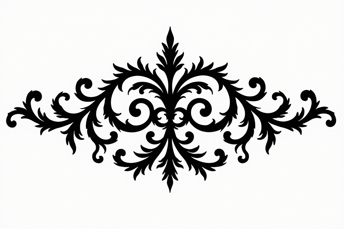 Victorian Scrollwork Ornament with, an Illustration by Amazin_art (Photo 11 of 26)
