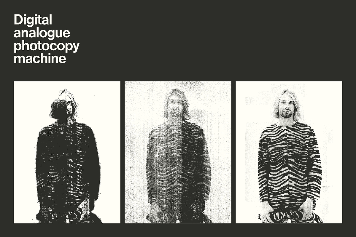 Lost Photocopy - 90s Xerox Textures, a Texture Graphic by Studio GRRR (Photo 2 of 12)