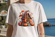 Fairy Pumpkin House Fantasy Sublima, an Illustration by SVGArt (Thumbnail 4 of 8)