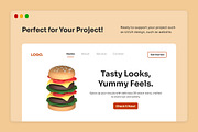 Chubby 3D Fast Food Icon Set, a Food Illustration by twinstd (Thumbnail 4 of 6)
