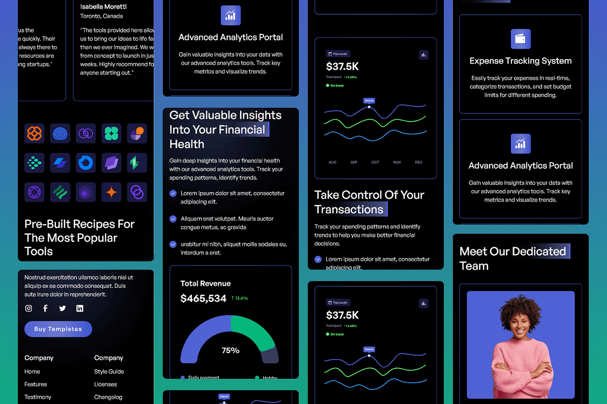 Bravyn - Fintech Framer Template, a Landing Page Template by Flow Samurai Templates (Photo 3 of 4)