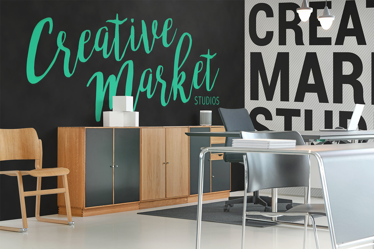 Wall Mockup Combo, an Advertising Mockup by SUH-NY (Photo 4 of 8)