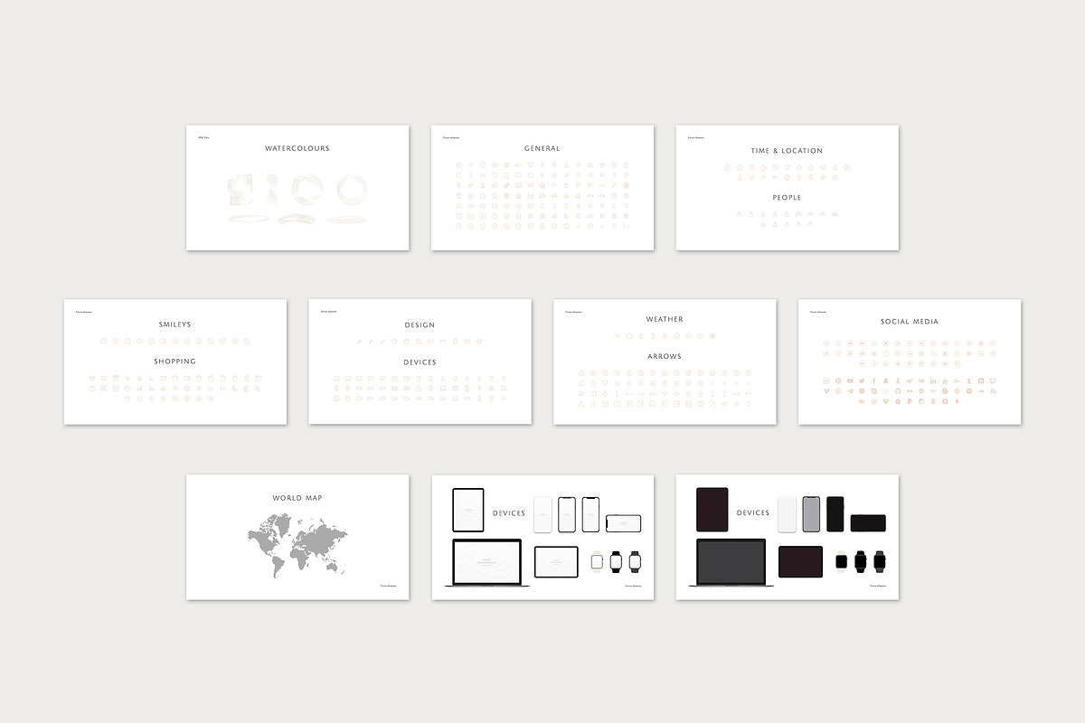 KAYA Keynote Brand Guidelines, a Presentation Template by AgataCreate (Photo 9 of 12)