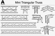 Trusses Collection - 129 PCS Modular, a Furniture 3D Model by akerStudio (Thumbnail 11 of 88)