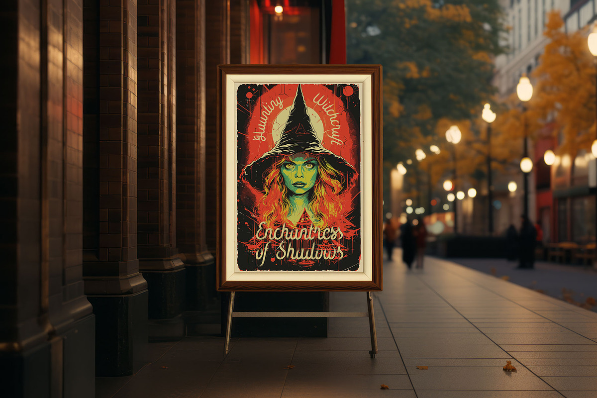 Witch Whirlwind label font, a Handwritten Font by VozzyStock (Photo 4 of 5)