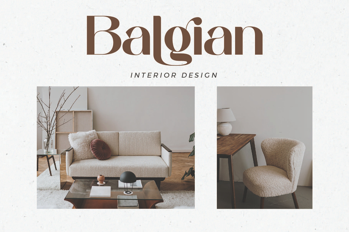 Brigitta - Modern Sans Serif, a Sans Serif Font by Aqeel_Art (Photo 3 of 9)