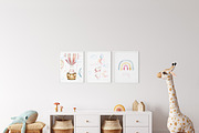 Spring Easter Bunnies Watercolor, an Animal Illustration by Catherine Wheel (Thumbnail 4 of 12)
