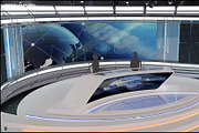 Virtual TV Studio News Set 35, an Architecture 3D Model by akerStudio (Thumbnail 14 of 39)