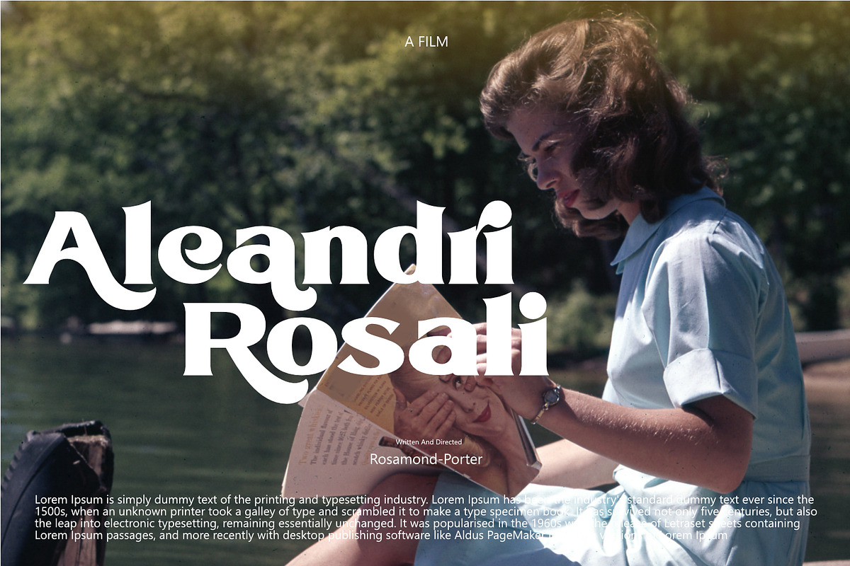 Qulio - Serif Modern, a Serif Font by Khoir (Photo 3 of 11)