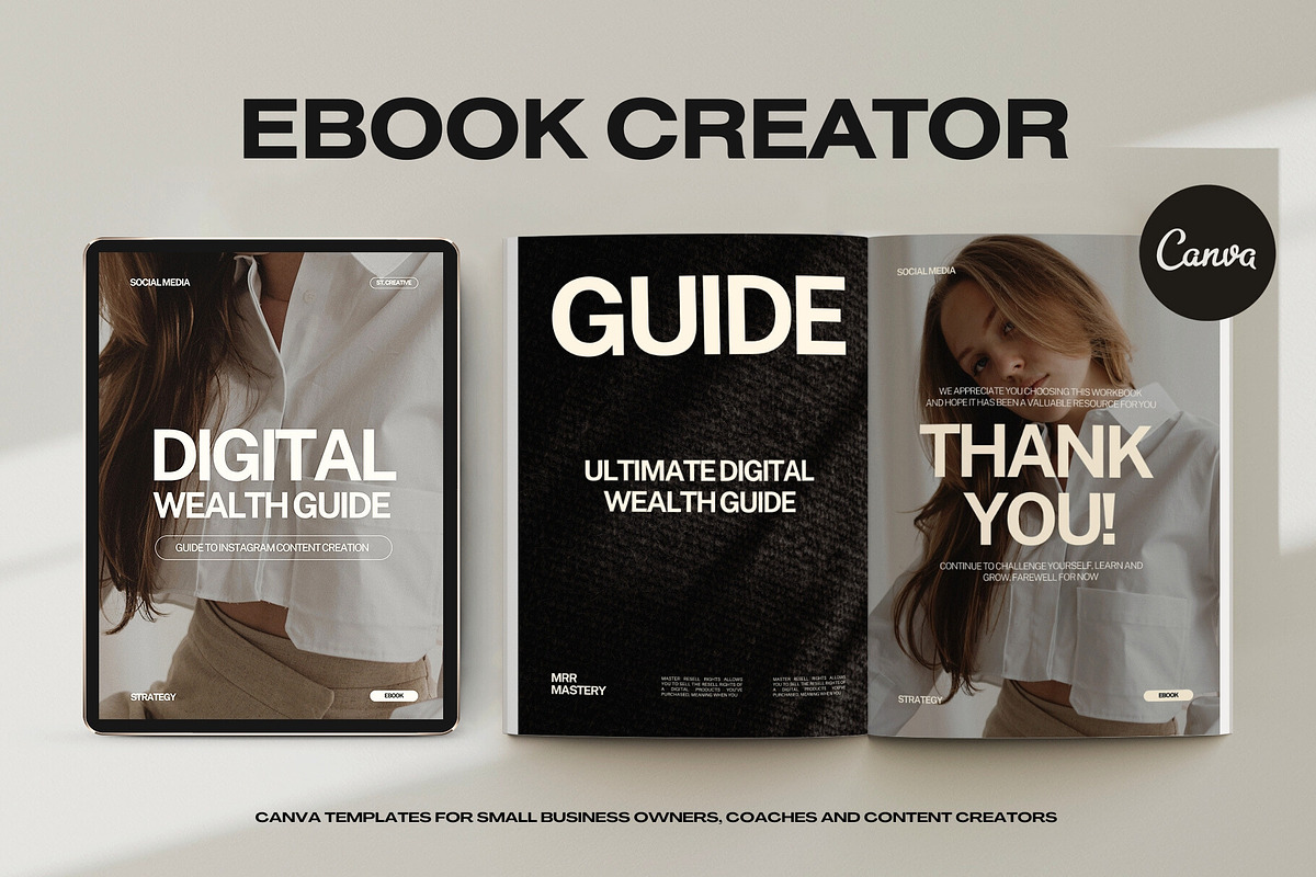 Ebook Template for Coaches VIII, a Marketing Template by Instprofi | Studio Estimo (Photo 1 of 6)