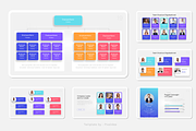 Organizational Chart Keynote, a Presentation Template by Pixslides (Thumbnail 3 of 6)