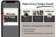 Monochrome Instagram Carousel Posts, a Social Media Template by Hell Yeah Designs (Thumbnail 4 of 10)