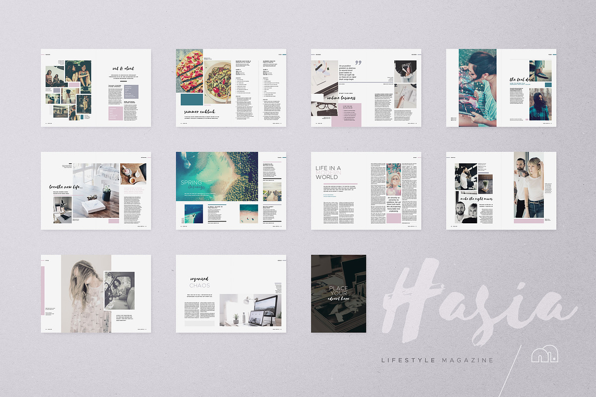 Hasia - Lifestyle Magazine, a Magazine Template by bilmaw creative (Photo 10 of 10)