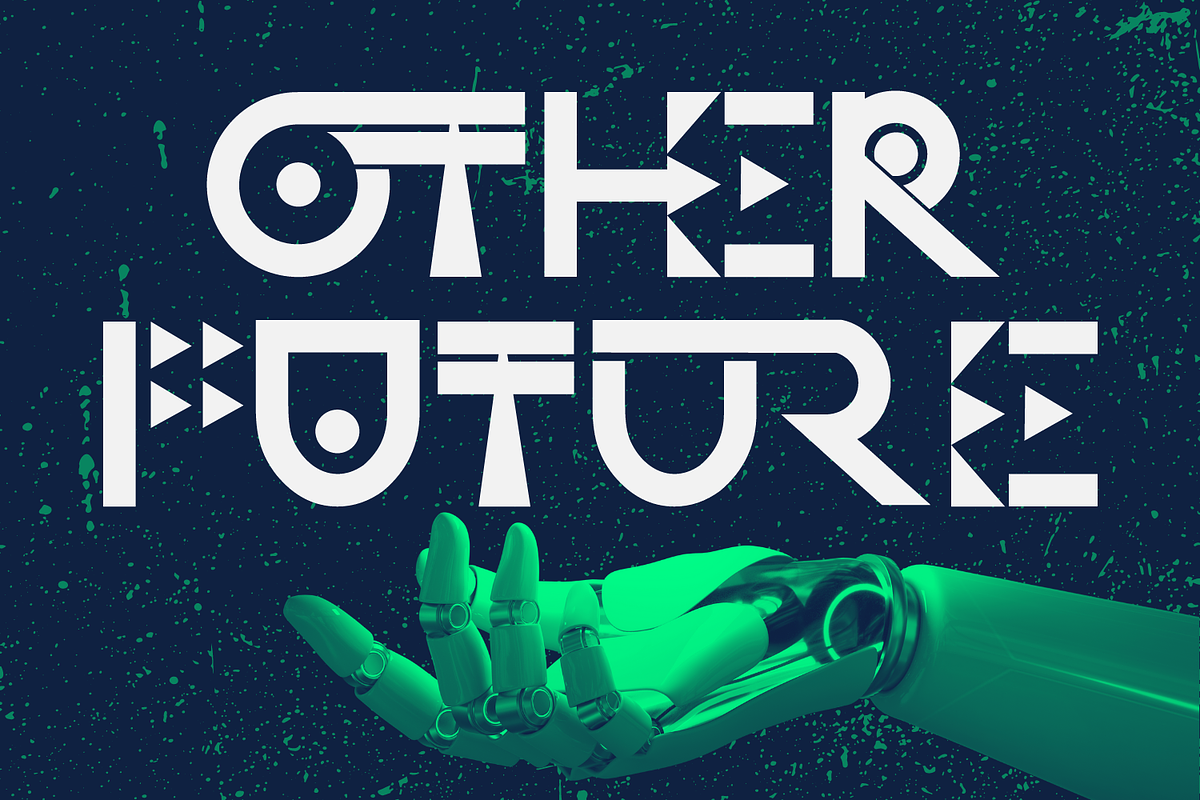 Other Future - Futuristic Font, a Sans Serif Font by 177Studio (Photo 1 of 9)