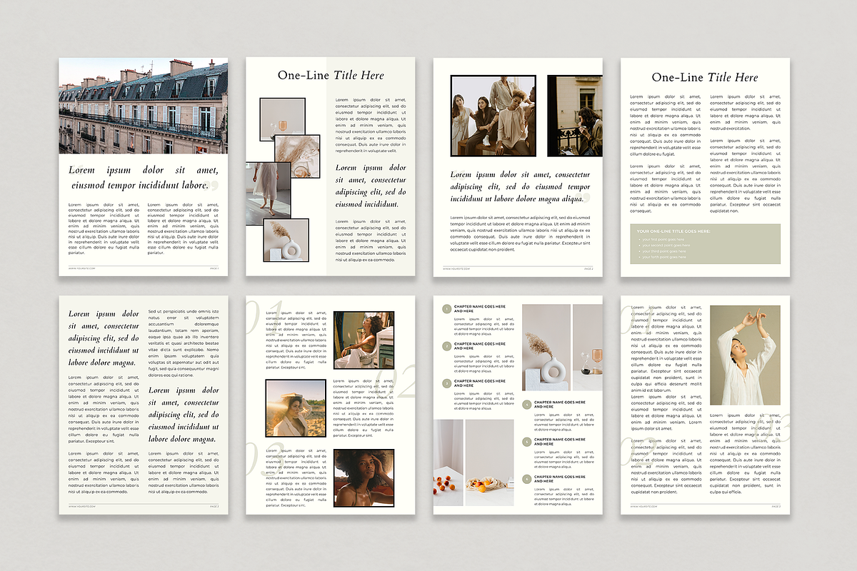 Ebook + Workbook Bundle | CANVA, a Magazine Template by Ralony (Photo 20 of 26)