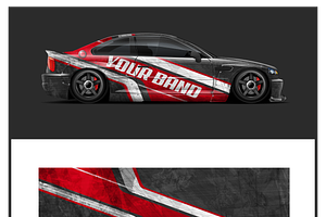 Dynamic Car Wrap Design