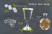 Classic Cocktail Chalkboard Sketches, an Object Illustration by karenfoleyphoto (Thumbnail 22 of 30)