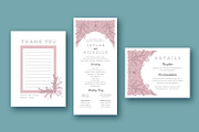 Wedding Invitation Suite | Michelle, an Invitation Template by Hues of Hodges (Thumbnail 5 of 6)