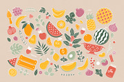 Minimalist fruits collection, a Food Illustration by adehoidar (Thumbnail 3 of 9)