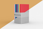 Books Set Mockup - 10 views, a Books & Magazine Mockup by Illusiongraphic (Thumbnail 14 of 21)