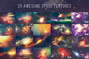 Space 4k – 20 dark space textures, a Texture Graphic by GOODESIGN Inc. (Thumbnail 2 of 2)