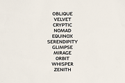 Tekoro – Sans Serif Typeface, a Font by Only Fonts (Thumbnail 5 of 11)