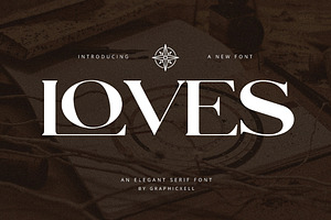 Loves Elegant Serif Font