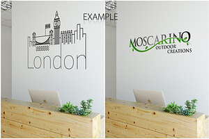 OFFICE Wall Mockup Bundle