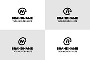 Letters EM ER Dynamic Logo Set, a Branding & Logo Template by Pray Art Design Studio (Thumbnail 1 of 2)