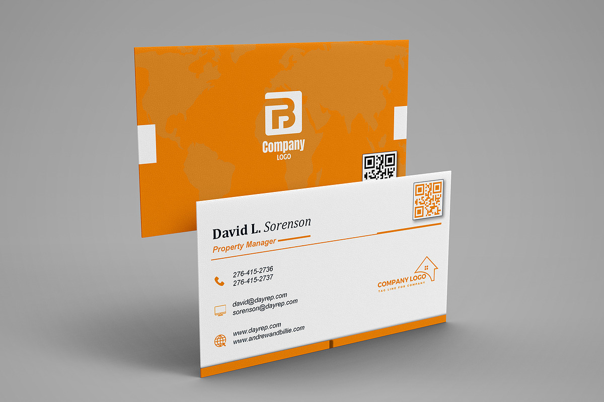 Estate Business Card PSD preview 2