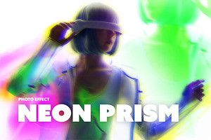 Neon Prism Photo Effect