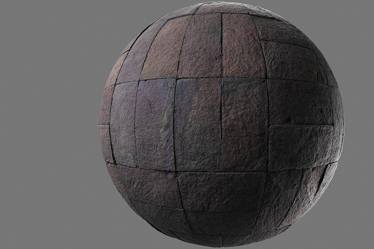 Brown granite pavement, a Textures & Material 3D Model by happy brush (Photo 1 of 7)