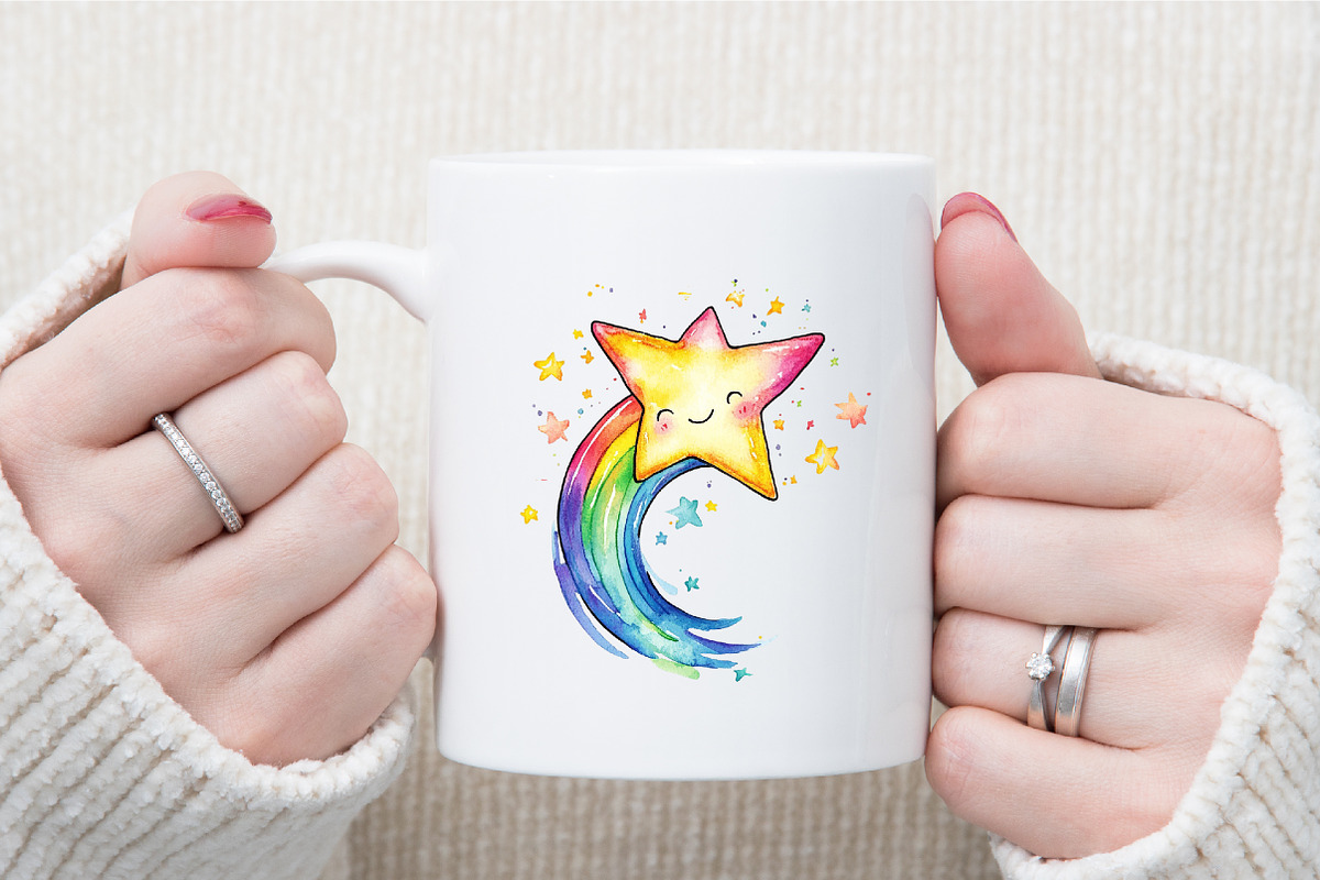 Cute Space Clipart, Space Birthday P, an Illustration by Sublimation Artist (Photo 5 of 6)